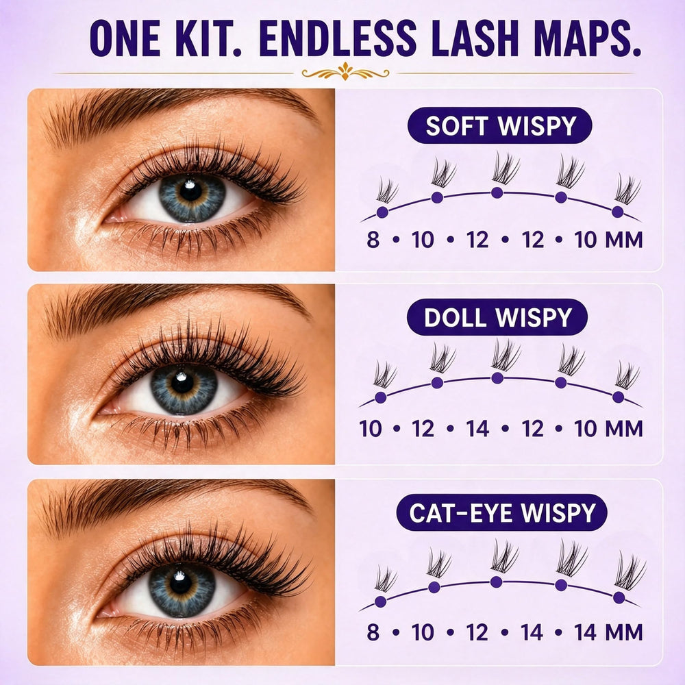ELAE clear band detail demonstrating invisible blend under makeup