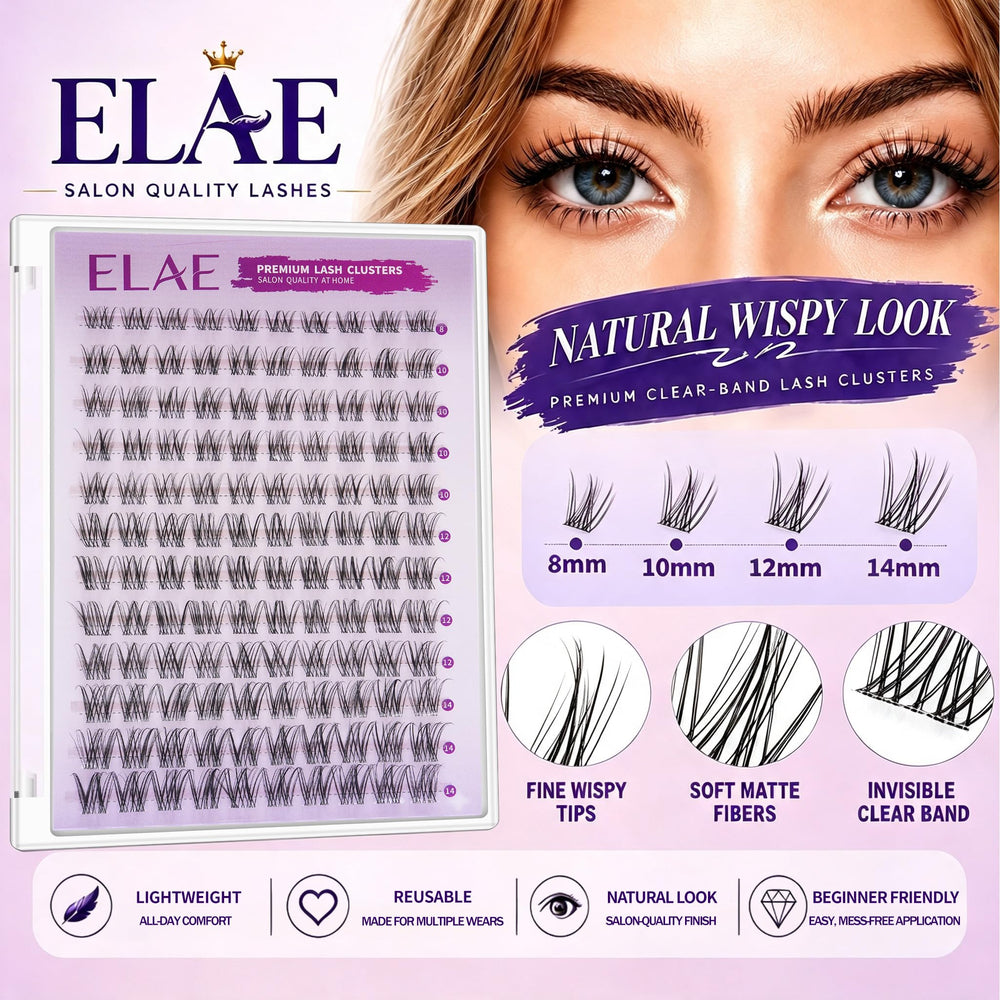 ELAE open kit arrangement with clusters, applicator, and bond visible