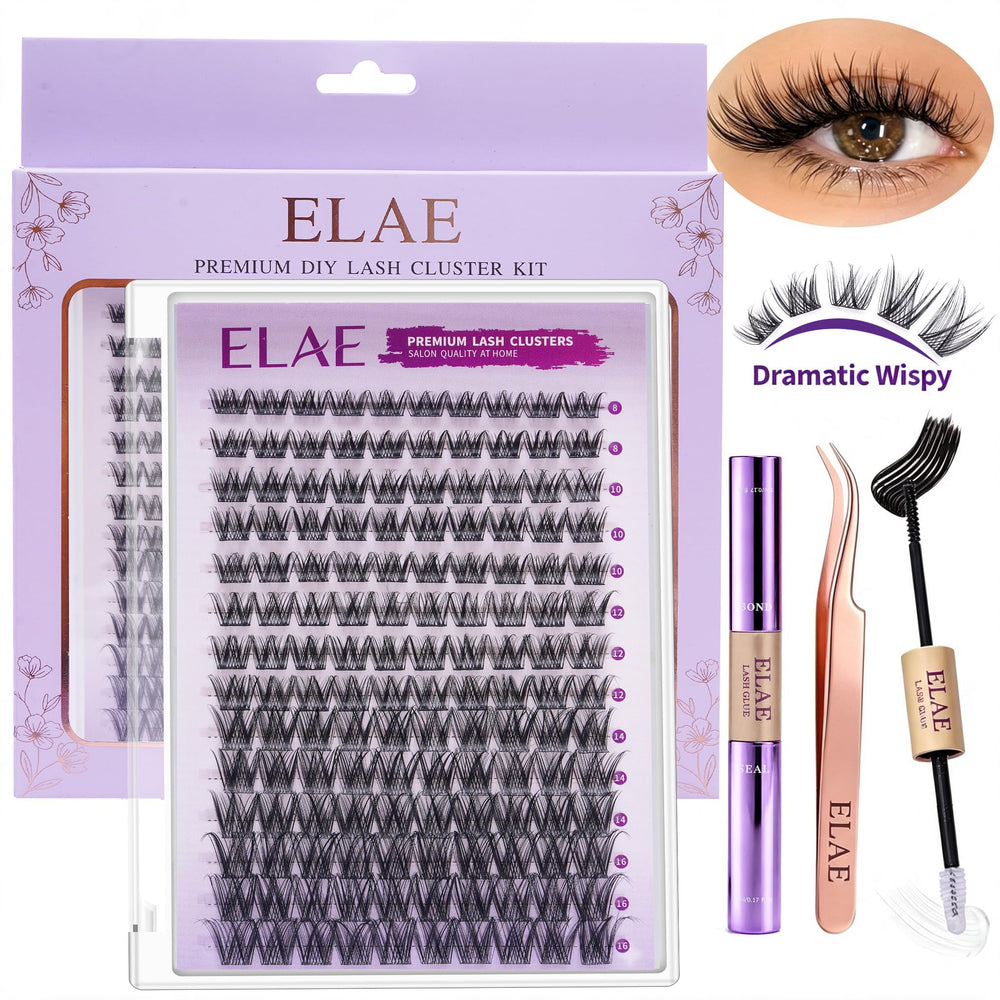 ELAE clusters placed next to ruler showing 8–16mm lengths for clear sizing reference benefit