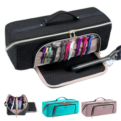 ELCUPA front view of travel bag showing roomy exterior and neat shape for easy packing