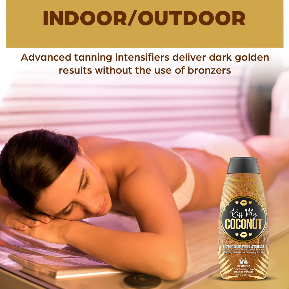 Elegant Sun close up of cocoa butter element highlighting skin-firming benefit