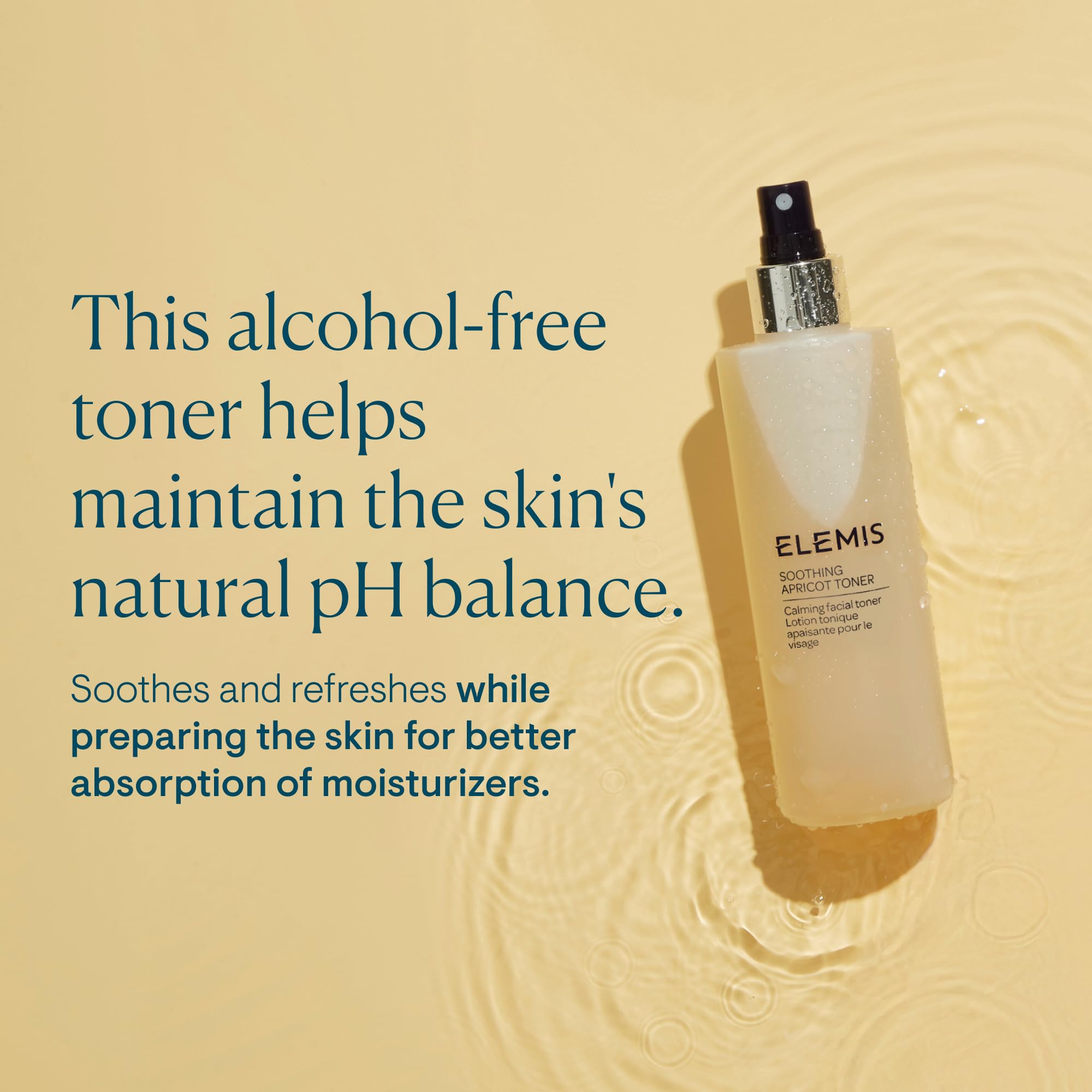 ELEMIS apricot extract close-up highlighting soothing botanical benefits