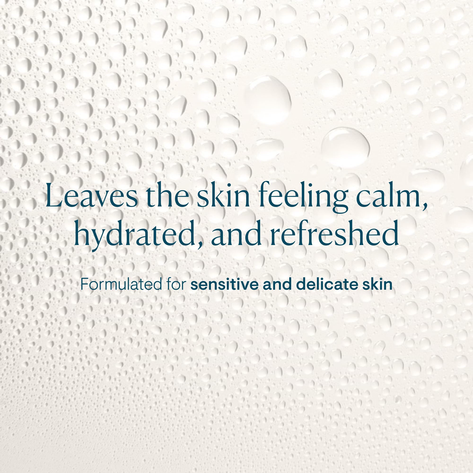 ELEMIS label detail emphasizing alcohol-free formulation and ingredient clarity