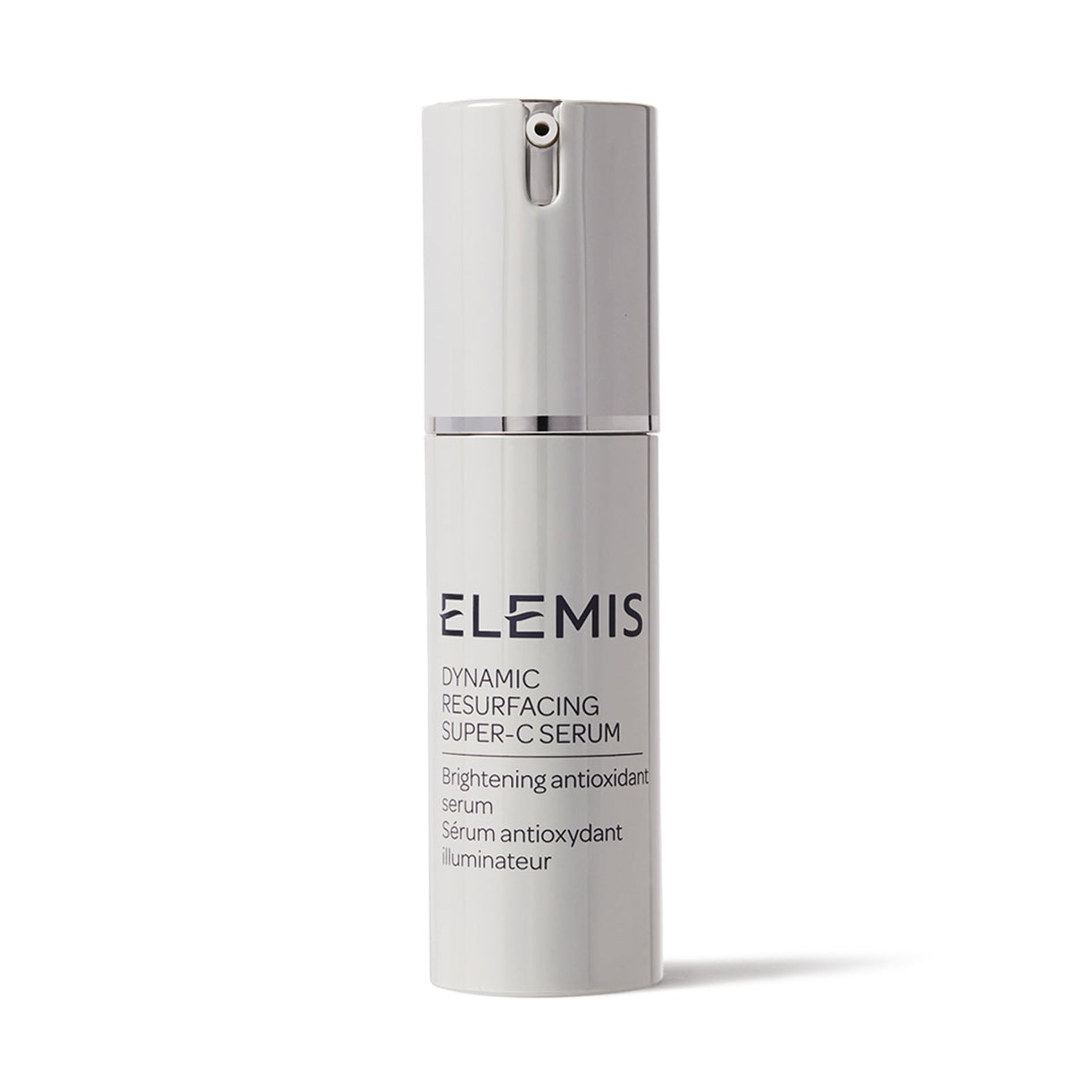 ELEMIS front packaging showing serum bottle and benefits