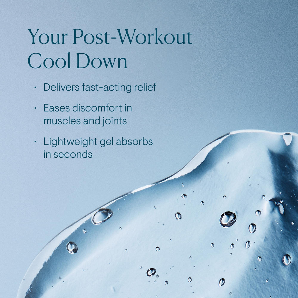 ELEMIS gel texture close-up highlighting fast-absorbing cooling feel