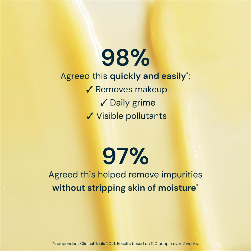 ELEMIS open jar texture showing silky balm and nourishing creamy finish
