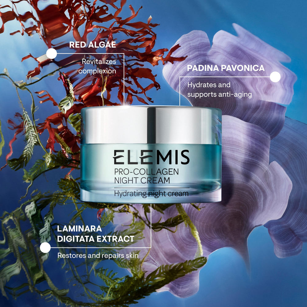 ELEMIS 50ml jar beside ruler demonstrating compact size and travel-friendly benefit