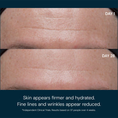 ELEMIS cream open showing silky gel-cream texture for fast absorption benefit: lightweight feel