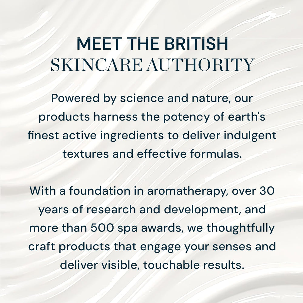 ELEMIS product label close-up showing Arnica Camphor Menthol ingredients