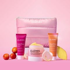 ELEMIS Rose Cleansing Balm texture close-up showing silky removal