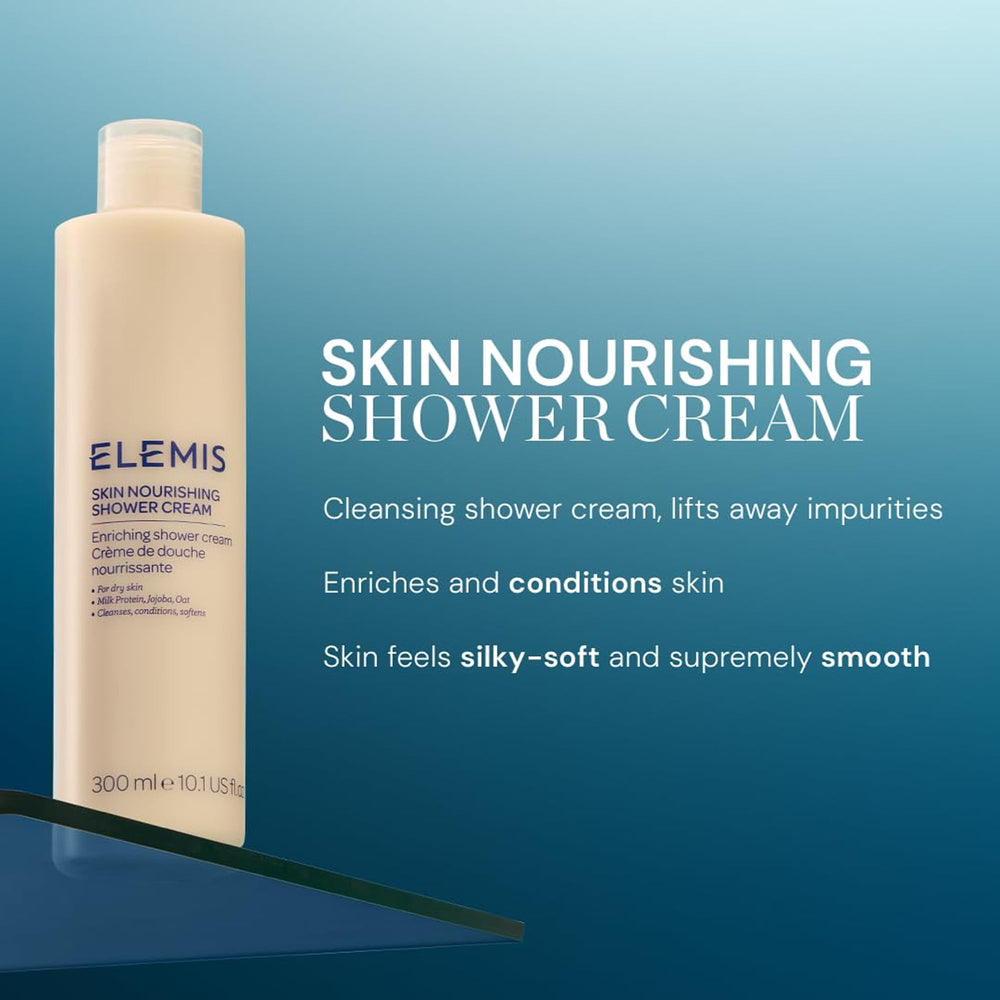 ELEMIS in-hand under water illustrating smooth application and rinseability benefit