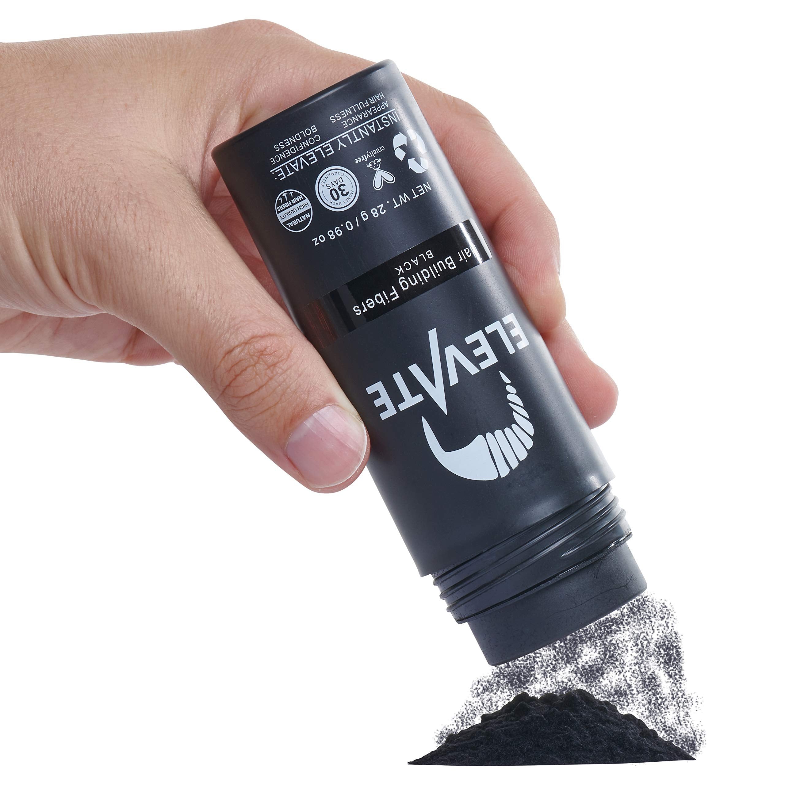 Elevate applied in a lifestyle setting showing natural-looking hair and boosted confidence