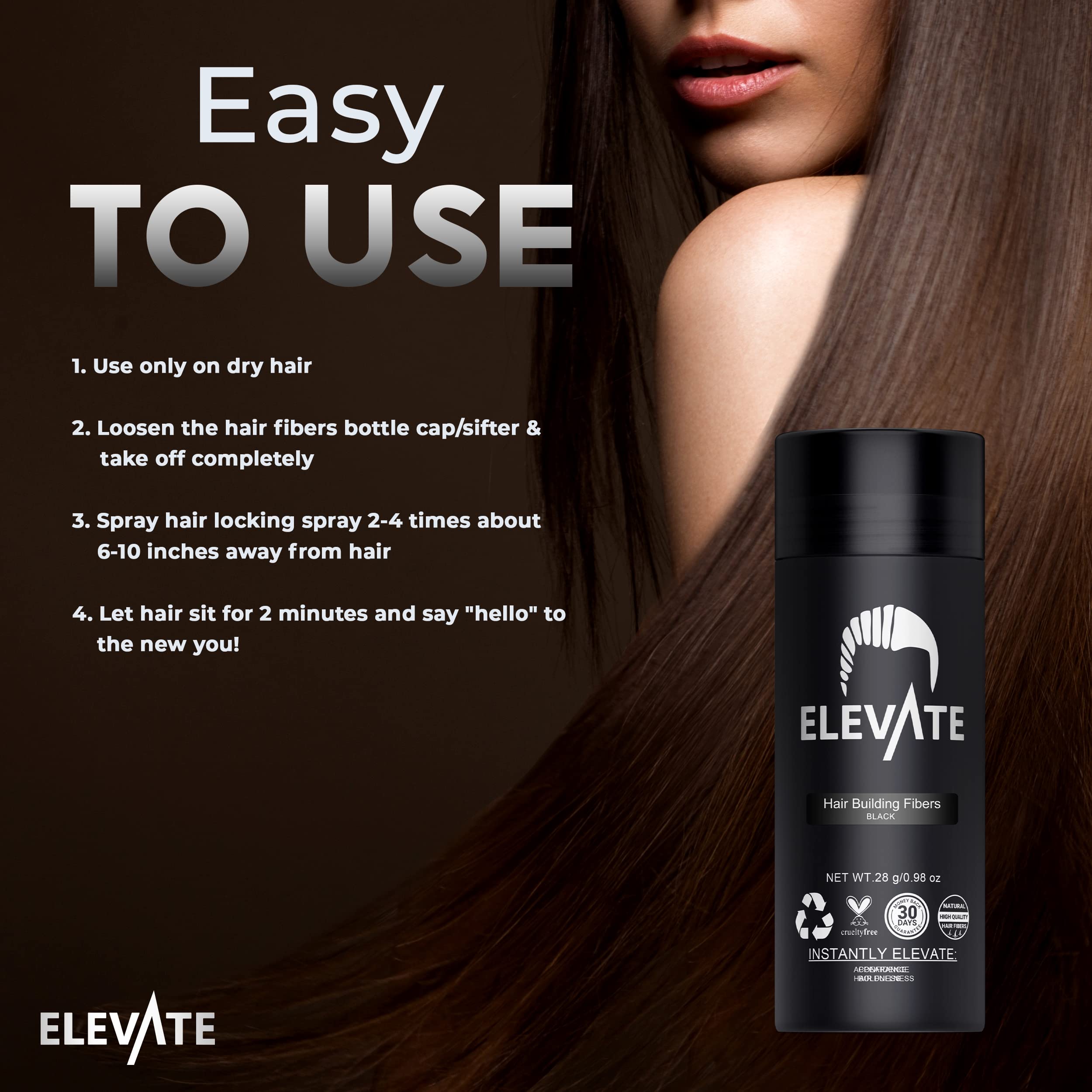 Elevate 28g bottle next to a coin scale to show generous supply and value