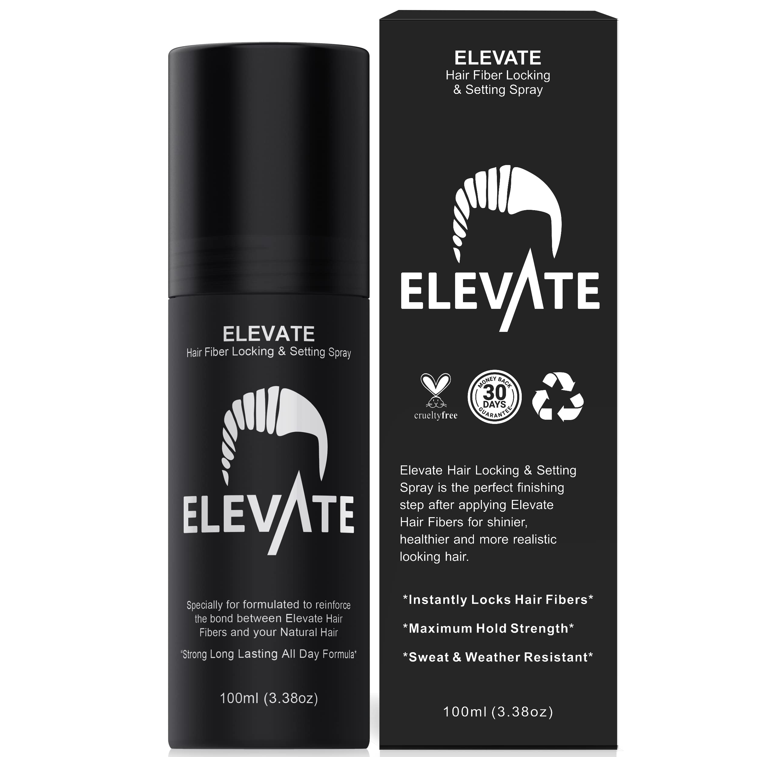 Elevate front bottle view showing design and easy-grip packaging for reliable use