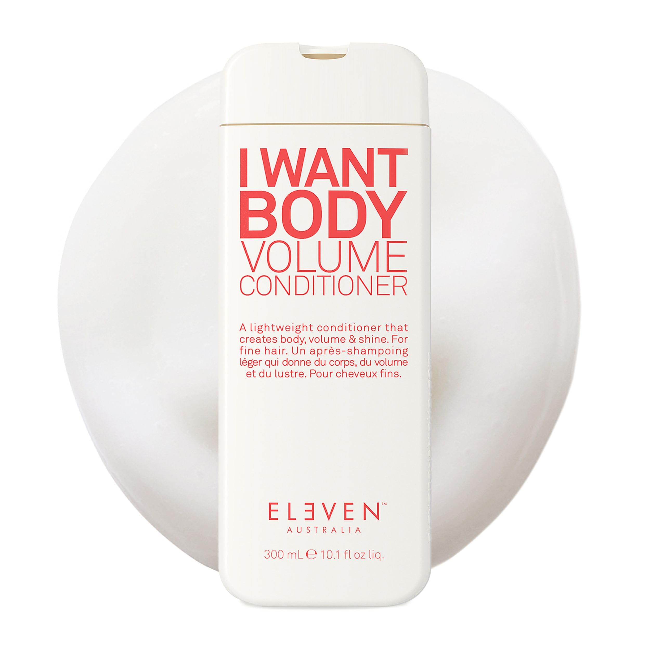 ELEVEN AUSTRALIA front packaging showing product and volume benefit