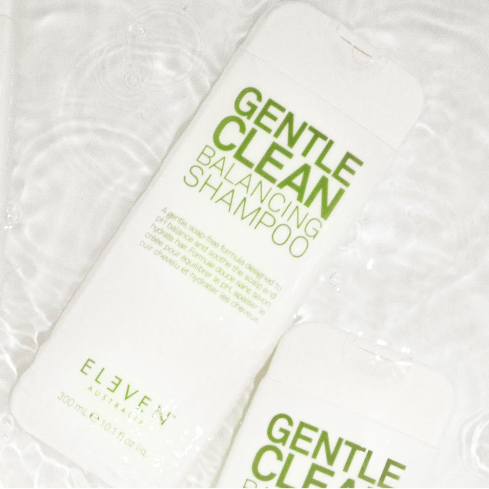 ELEVEN AUSTRALIA bottle staged in bathroom lifestyle to show everyday use and calm routine benefit