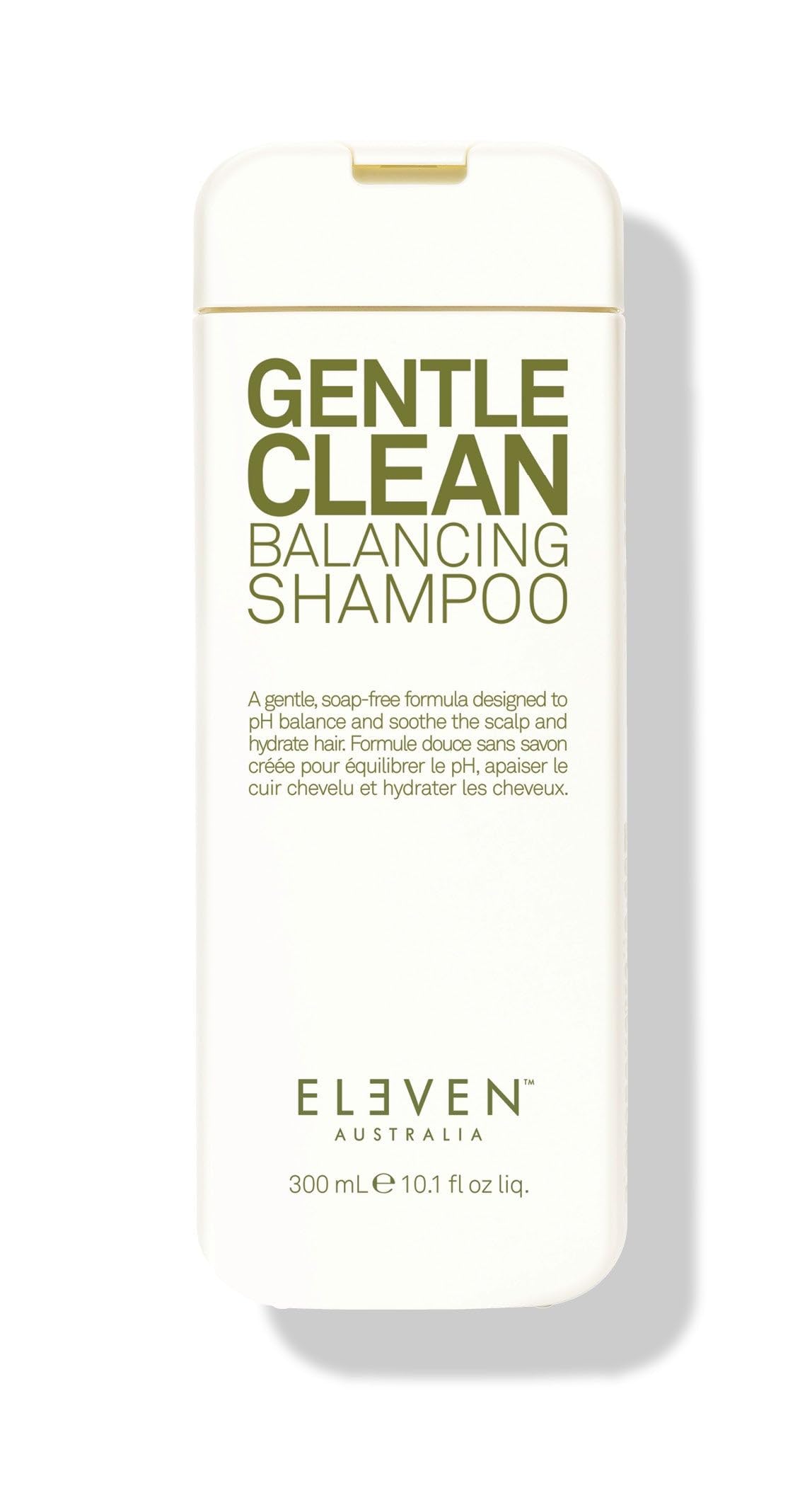 ELEVEN AUSTRALIA front bottle view showing gentle clean packaging and mild formula benefit