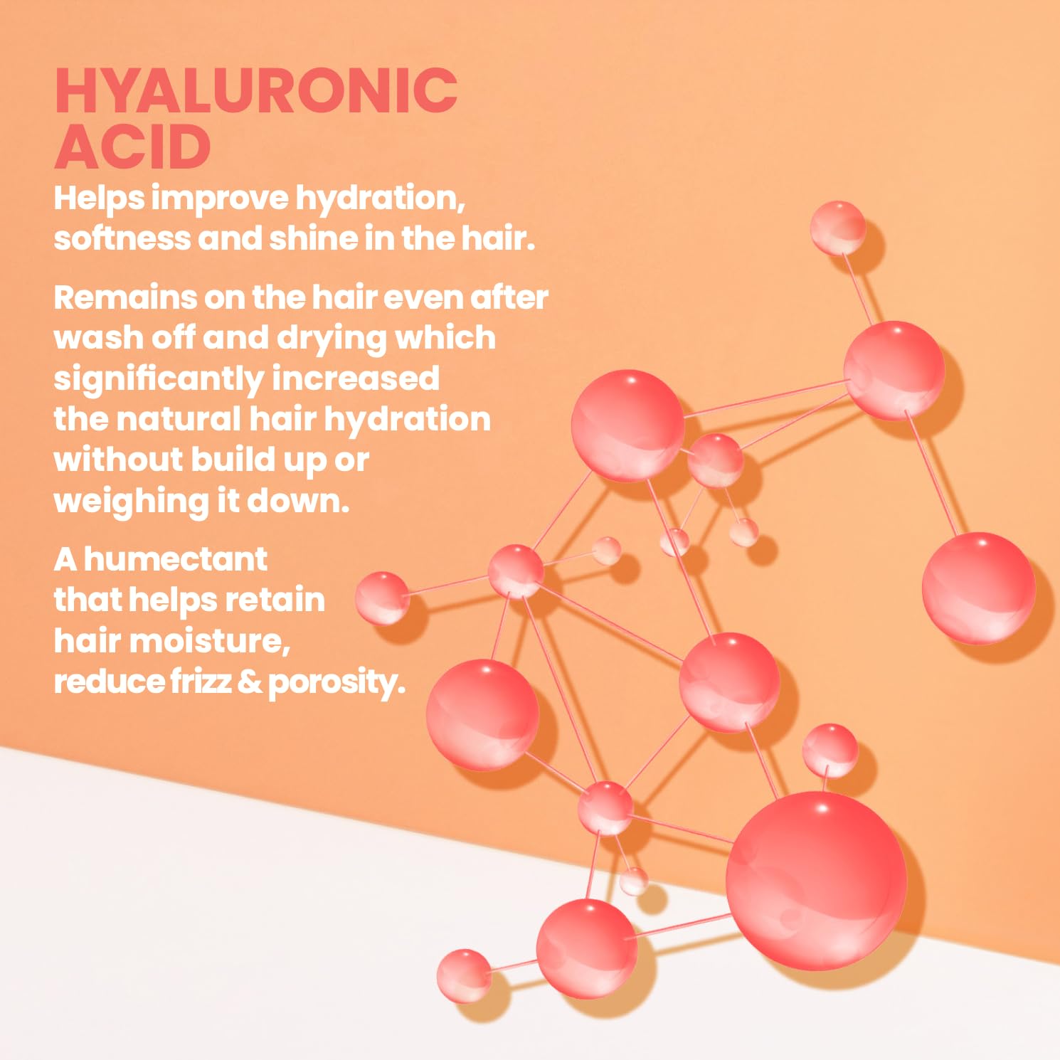 ELEVEN AUSTRALIA creamy shampoo texture on hand showing hydration benefit