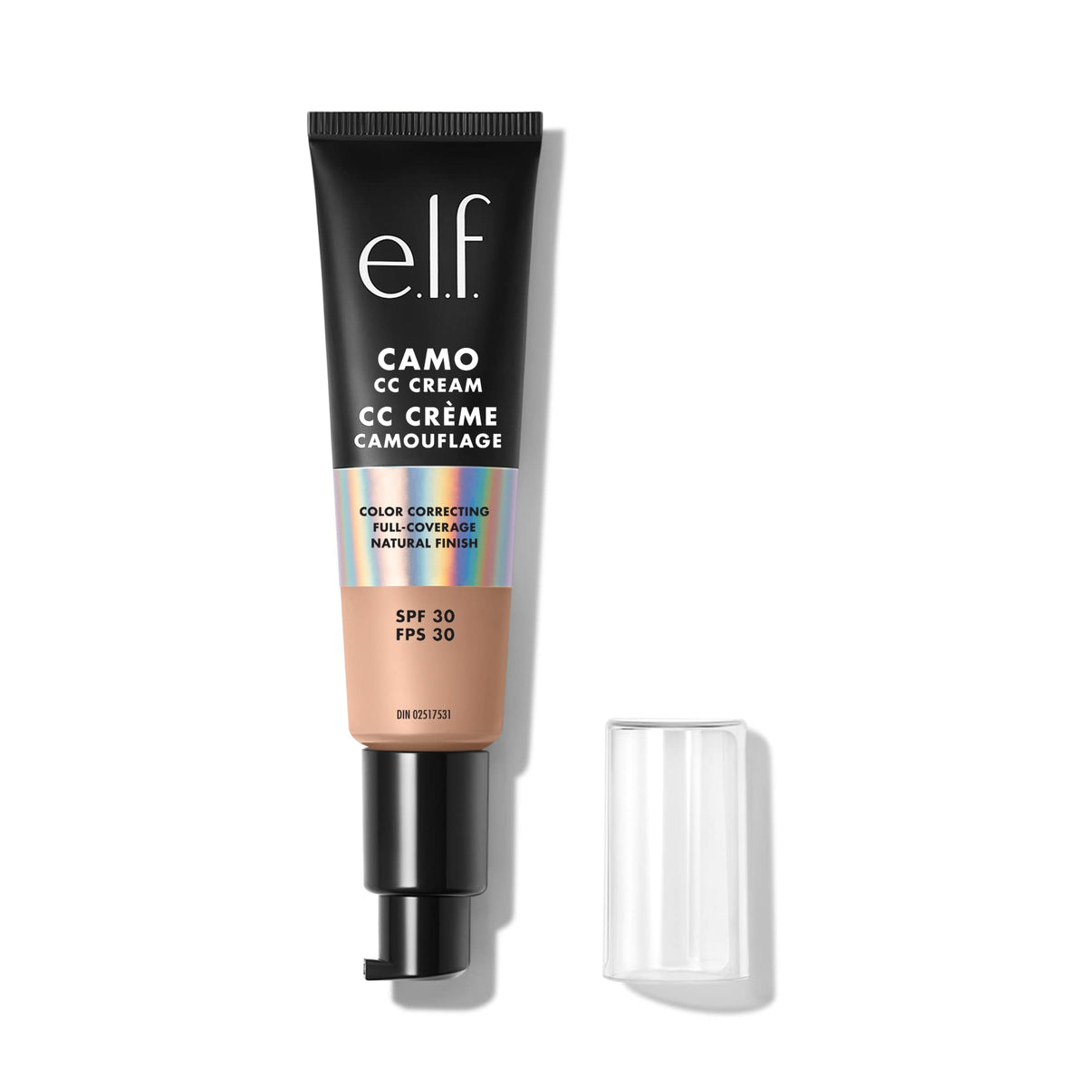 e.l.f. Camo CC Cream front tube showing product branding and shade