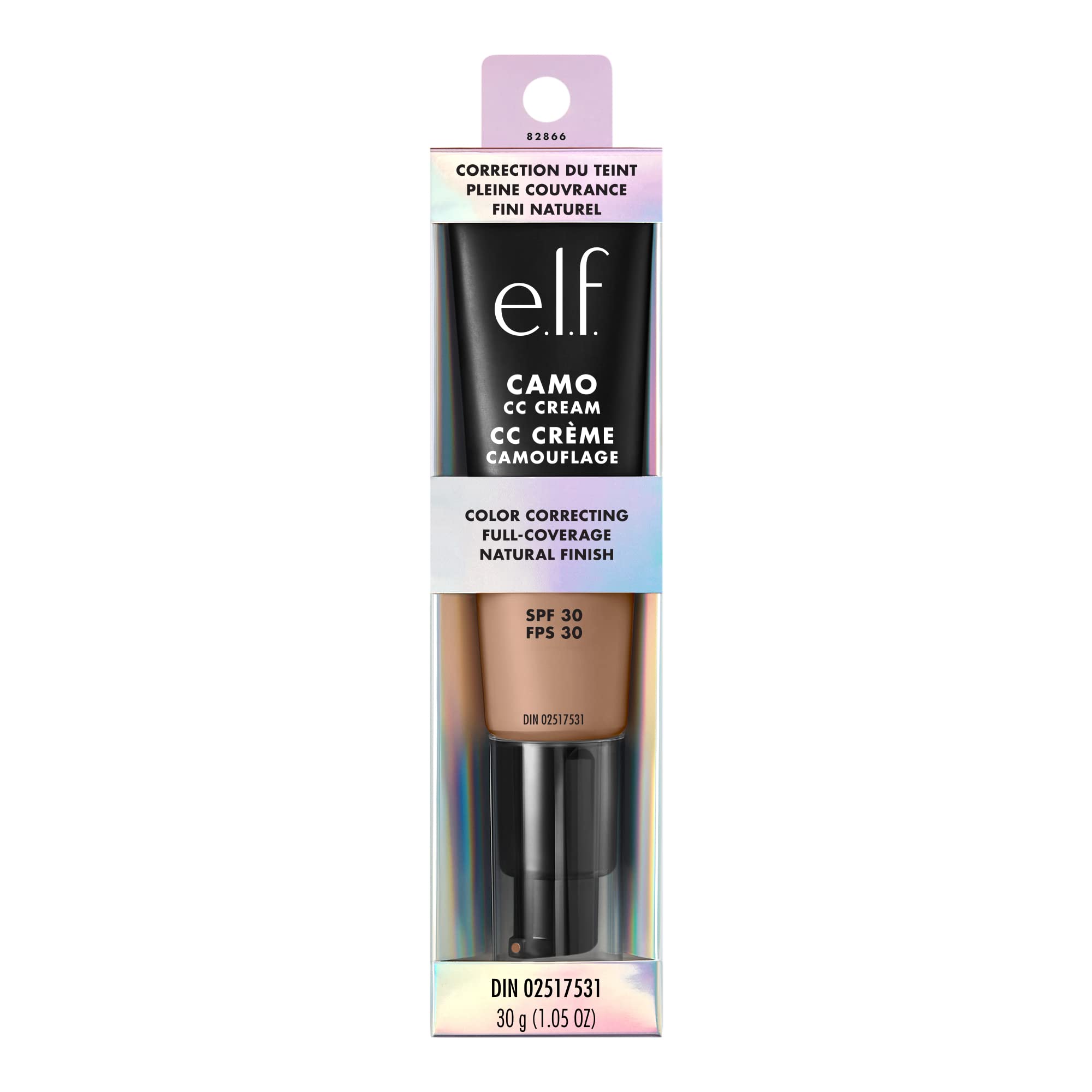 e.l.f. product beside compact to show size and convenient everyday use