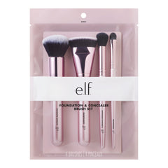 e.l.f. close-up of synthetic bristles texture that blends product smoothly