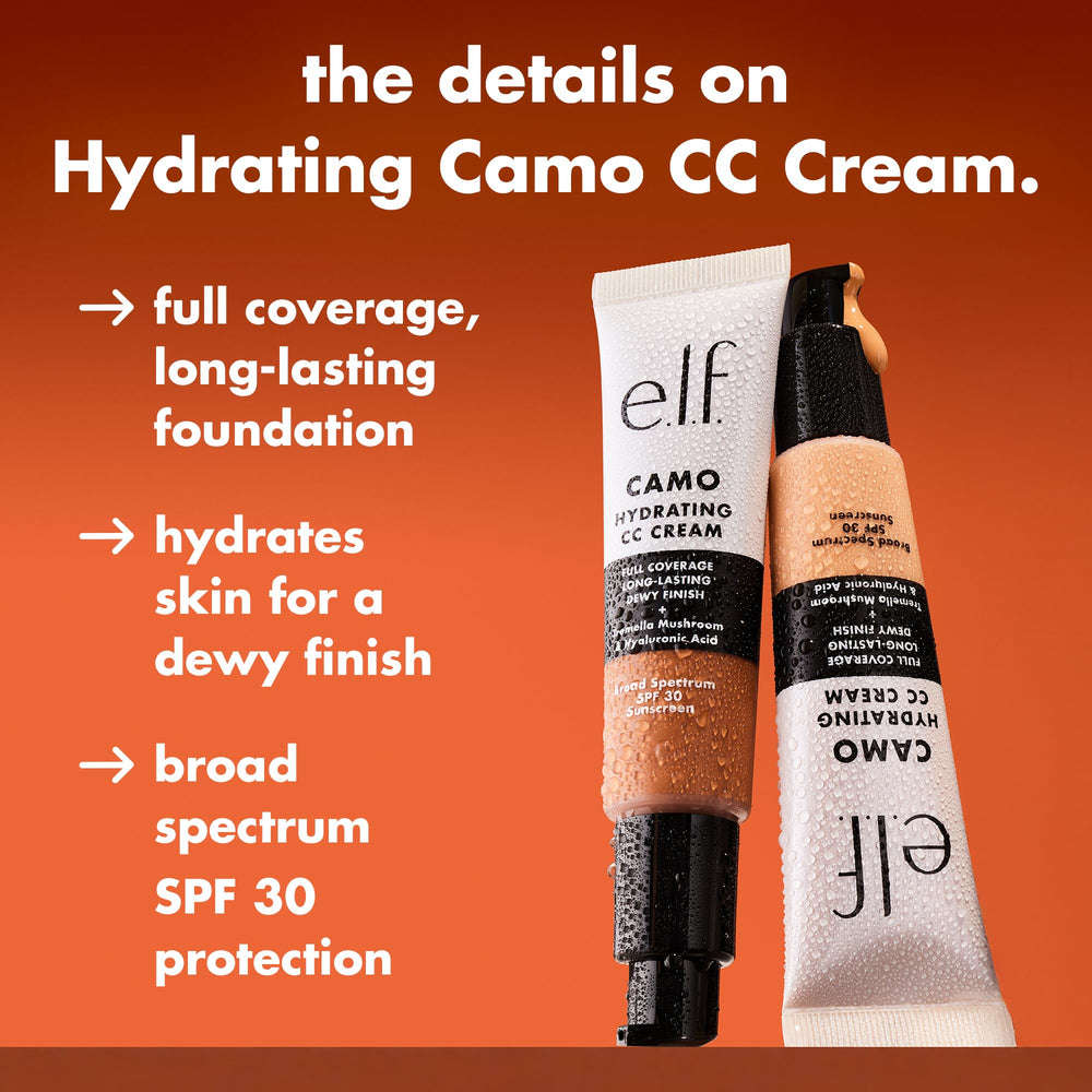 e.l.f. swatch on arm comparing fair 125 C for accurate shade matching