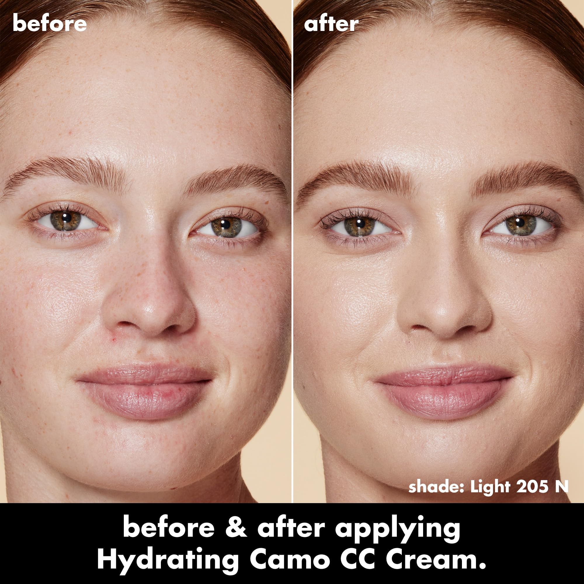 e.l.f. cream texture swipe highlighting smooth hydrating finish benefit