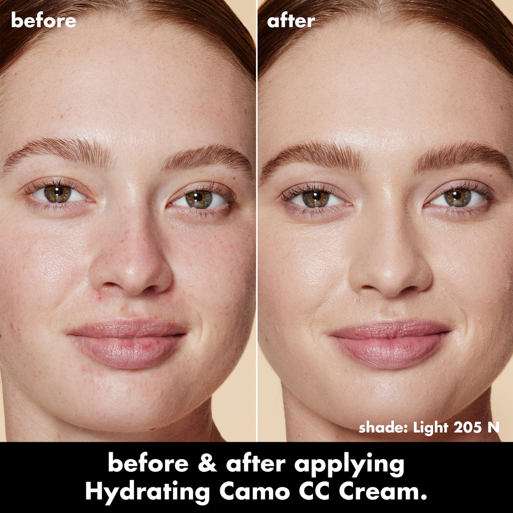 e.l.f. cream texture swipe highlighting smooth hydrating finish benefit