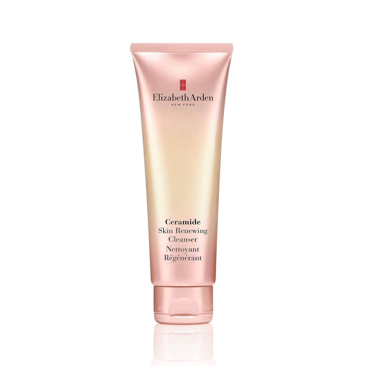 Elizabeth Arden front packaging showing 4.2 oz cleanser and brand name benefit