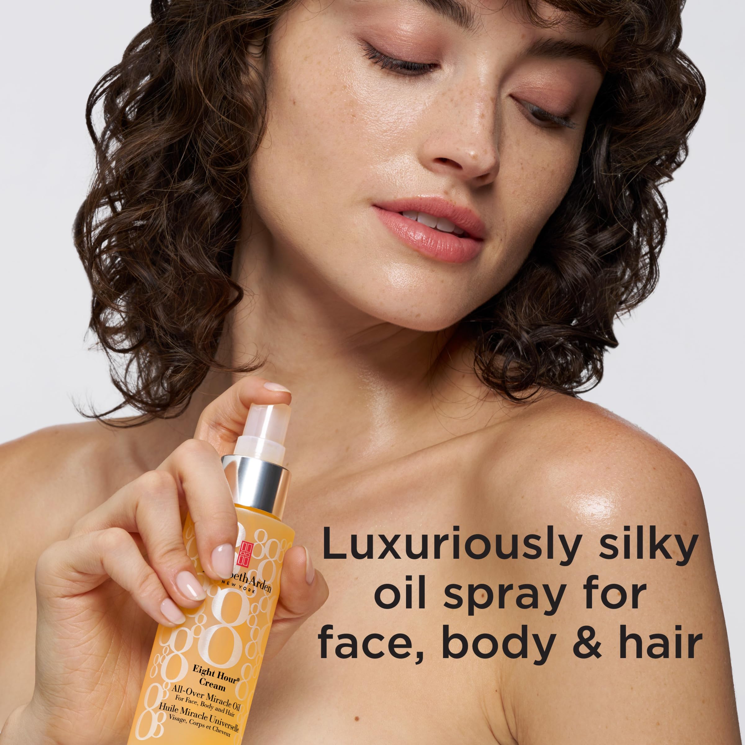 Elizabeth Arden close-up label showing key ingredients and ingredient clarity