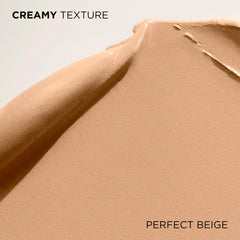 Elizabeth Arden swatch of Perfect Beige on forearm illustrating true-to-skin neutral tone