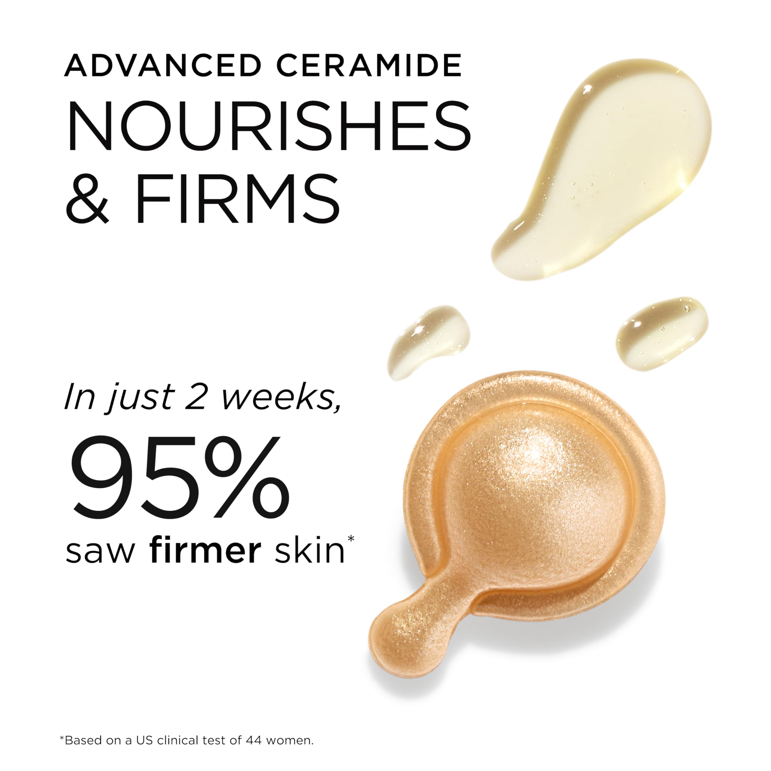 Elizabeth Arden two different capsules side-by-side for easy formula comparison