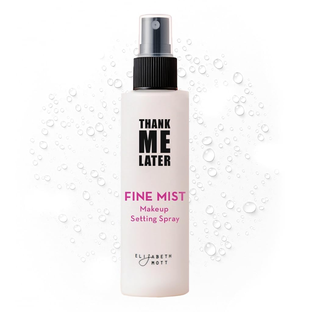 Elizabeth Mott nozzle closeup demonstrating fine mist spray for even application