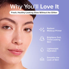 Elizabeth Mott product open pump revealing applicator and quick, clean dispensing
