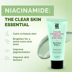 Elizabeth Mott closeup of primer texture highlighting creamy hydration