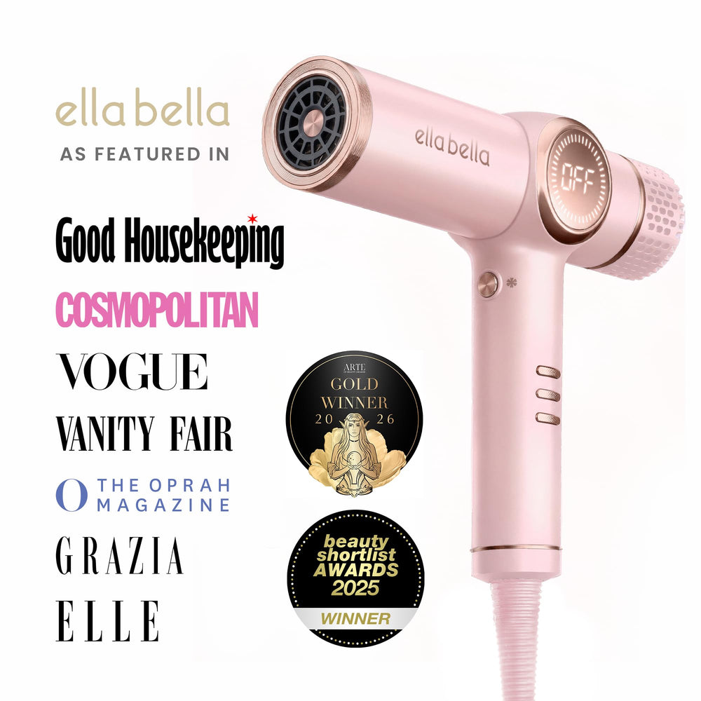ELLA BELLA concentrator nozzles set highlighting precise styling control