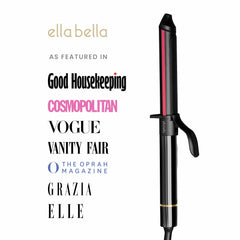 ELLA BELLA digital display and controls showing temperature precision benefit