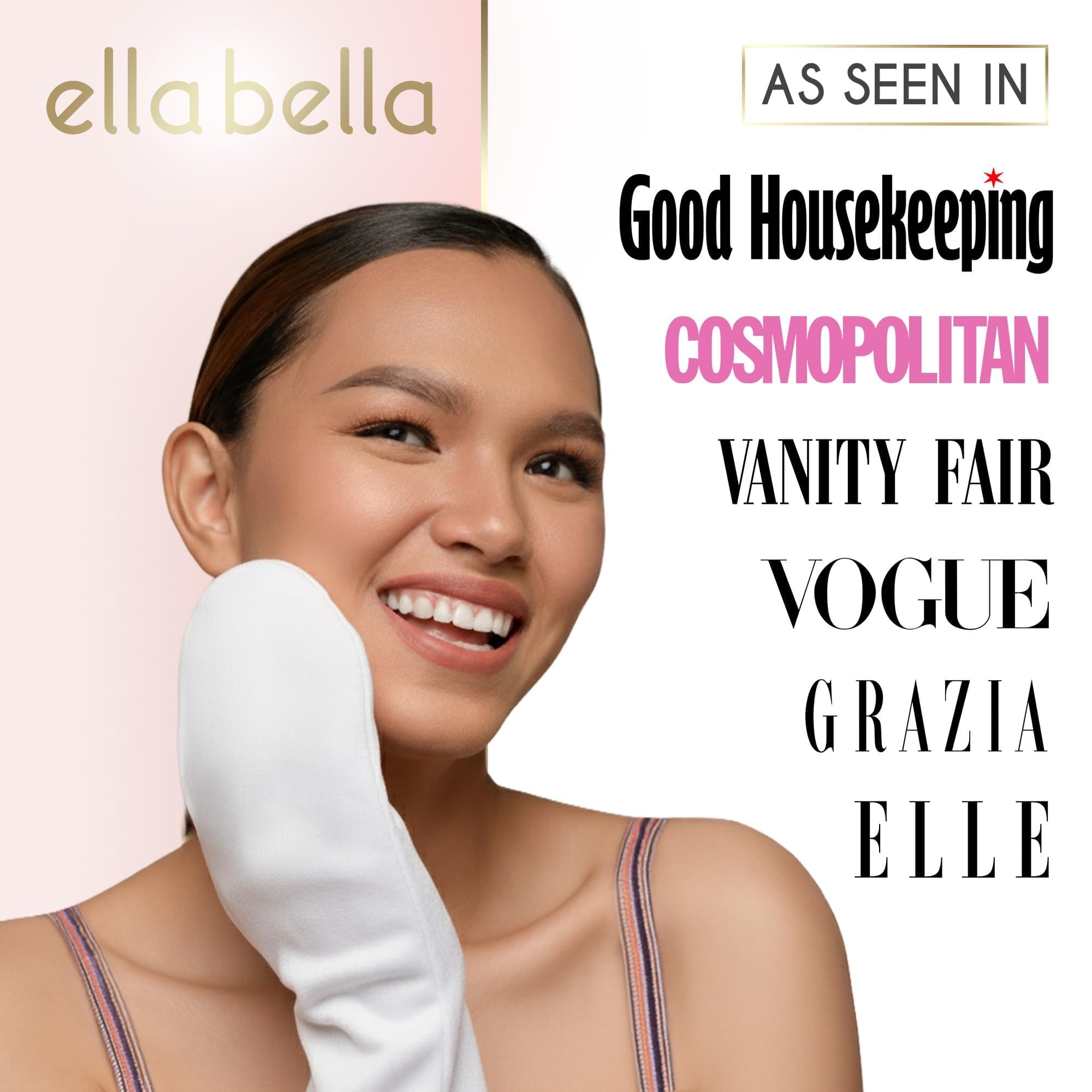 ELLA BELLA spa-style bathroom setup illustrating at-home relaxation