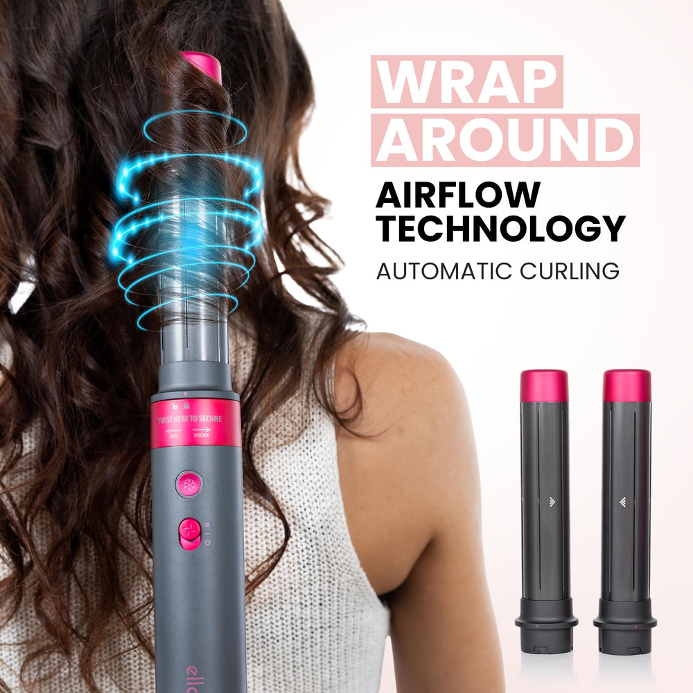 ELLA BELLA straightener attachment detail smoothing hair strands for shine