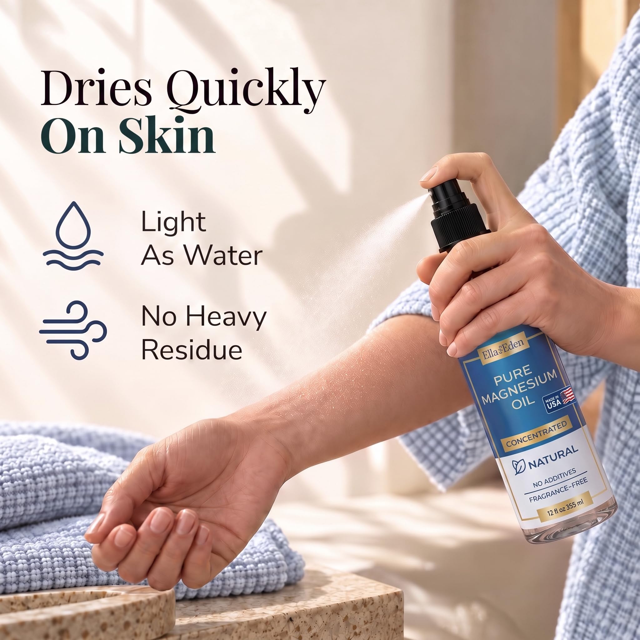 Ella & Eden bathroom routine setting illustrating simple daily self-care