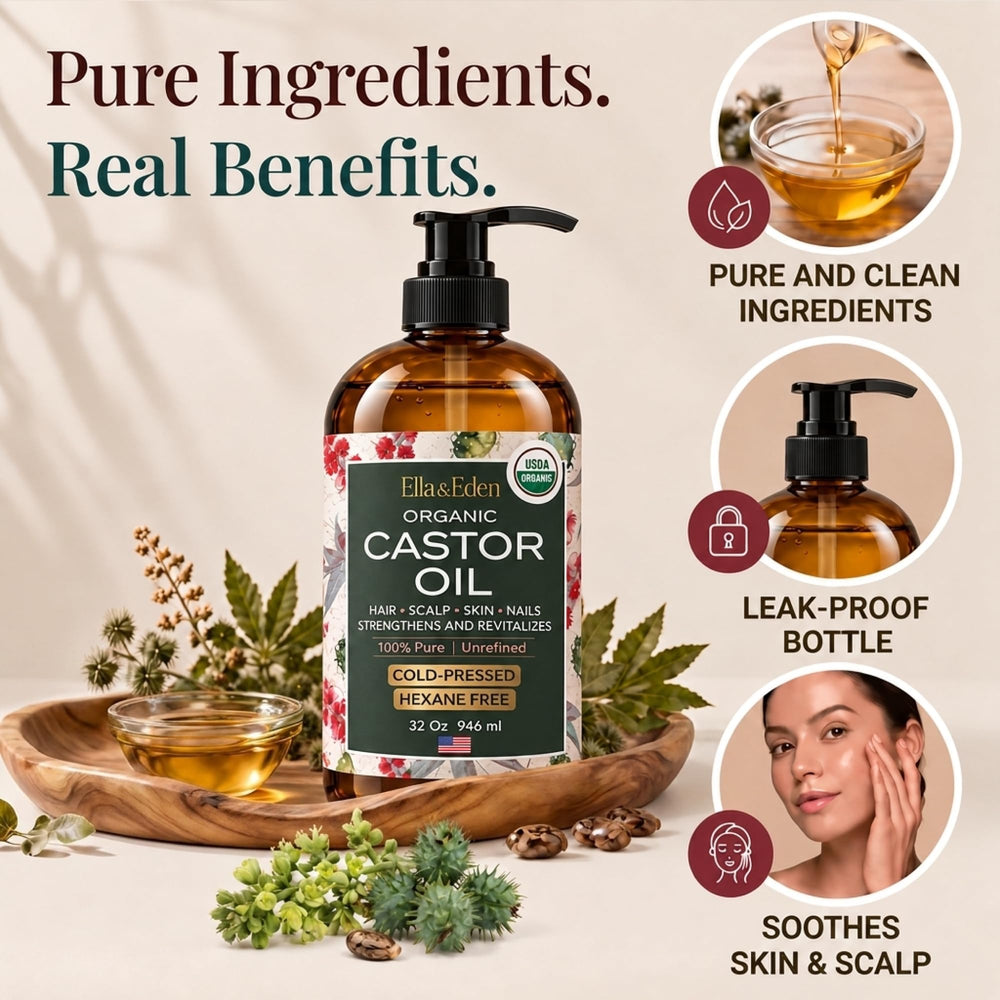 Ella & Eden flannel compress indicating soothing, relaxing application benefits