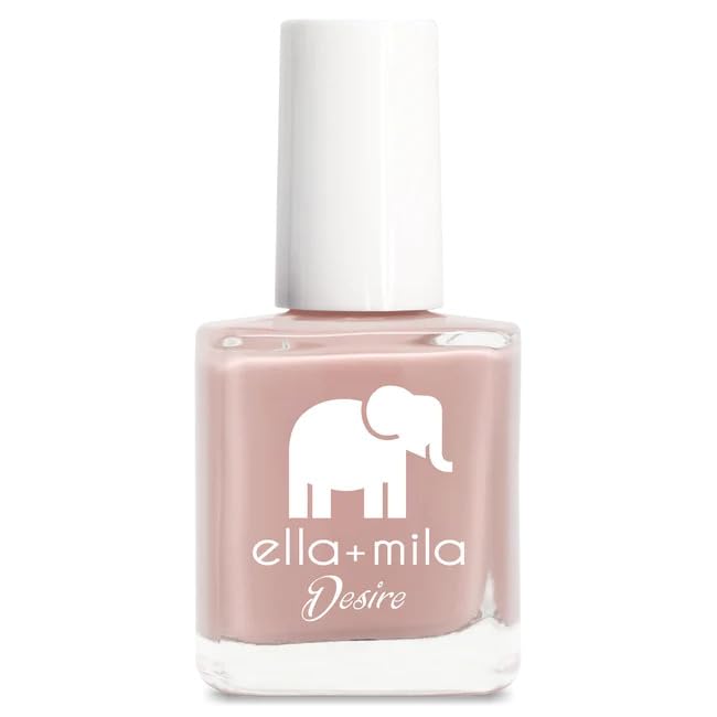 ella+mila brush stroke of Desert Suede displaying smooth application benefit