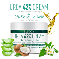 Ellocy gel texture close-up highlighting smooth gel and quick absorption for easier application