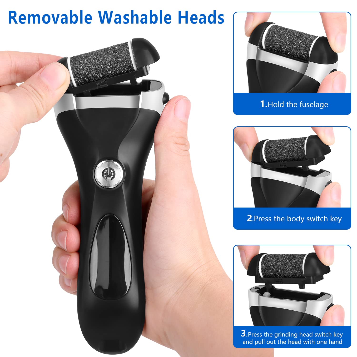 Elmchee rinsed under faucet demonstrating waterproof convenience