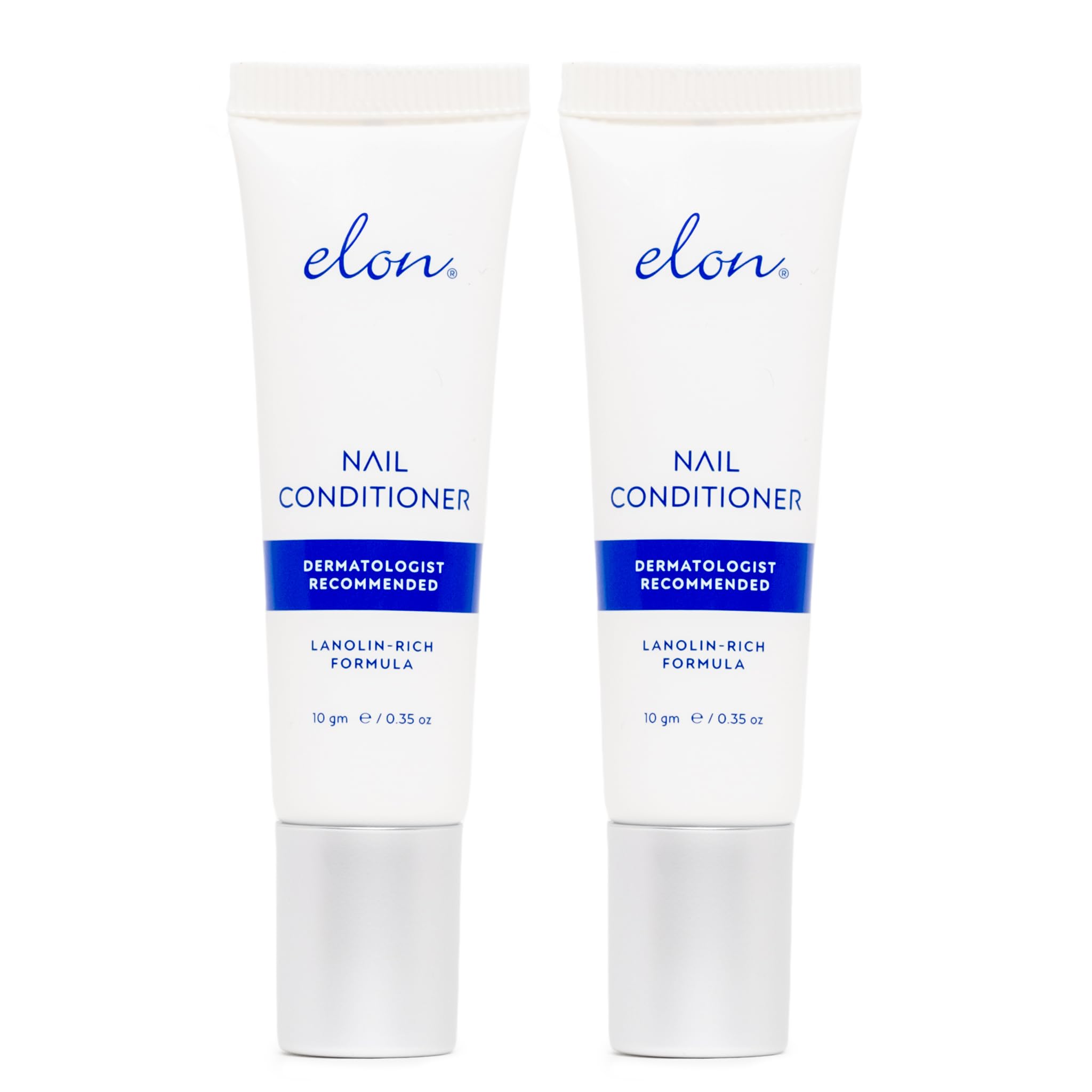 Elon front packaging showing two 10g tubes and clear product benefit