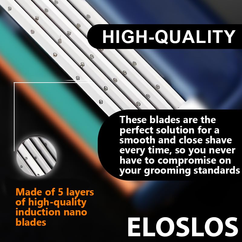 Eloslos thirty-six cartridges laid out to show generous refill supply advantage