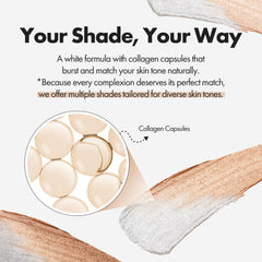 ELROEL close-up of detachable brush bristles demonstrating smooth blending benefit