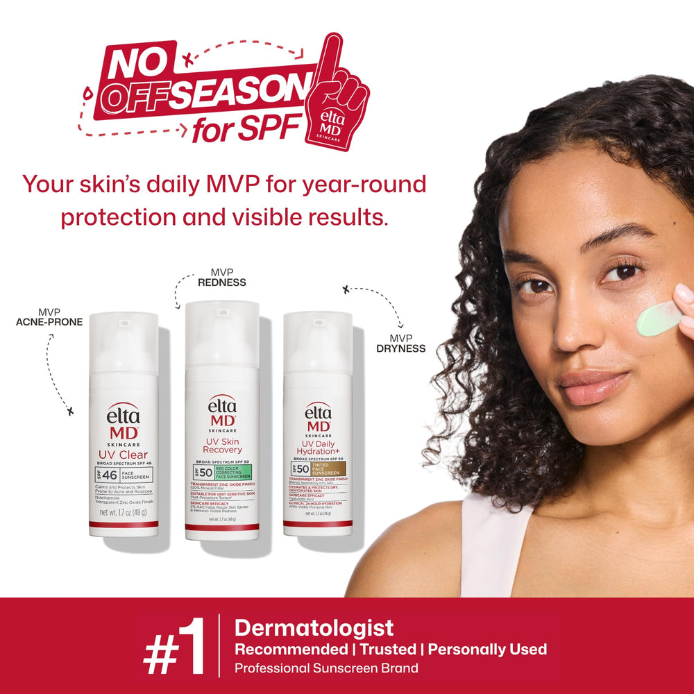 EltaMD in outdoor setting showing everyday sun protection benefit