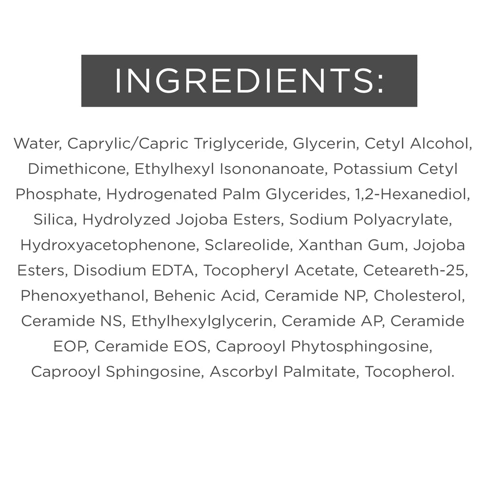 EltaMD on bathroom vanity beside skincare items indicating daily moisturization benefit