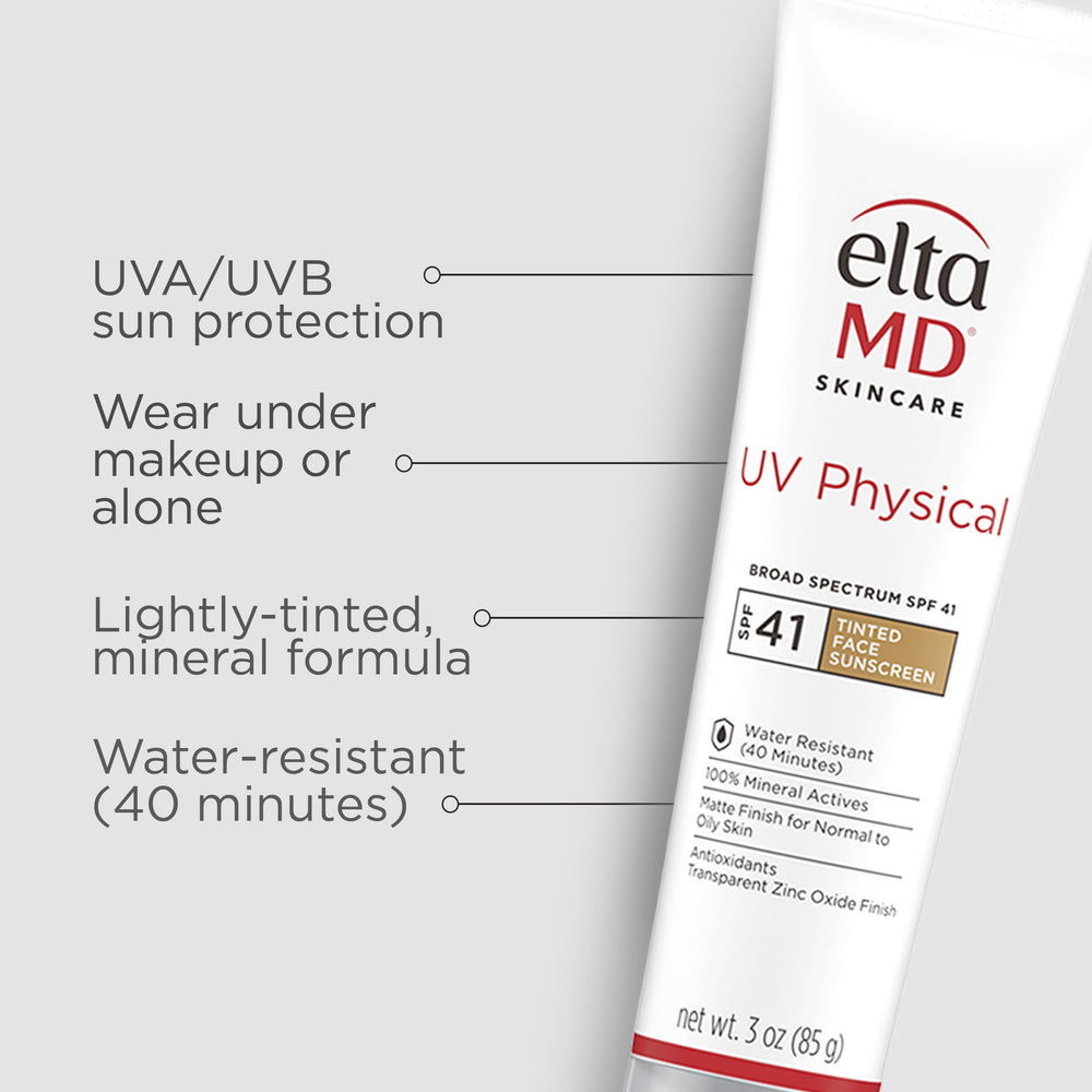 EltaMD texture close-up highlighting lightweight spreadability and blendability